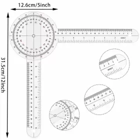 APH2208 APHRORDITY Goniometer Protractor Physical Therapy #2