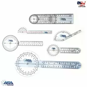 689384879176 ASATECHMED Goniometer Physical Therapy Set #2