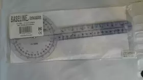 Baseline 12-1000 Plastic Goniometer With 360 Head-12 Inch Arms