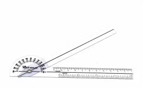Brand A2z Scilab A2z-pgn05 Goniometer Transparent Orthopedic Angle Ruler Plastic Economy Gonio 6 Inch
