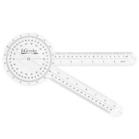 Direct 445013183181 12 Inch Goniometer For Orthopaedic Use 360 Degree Large Size Plastic