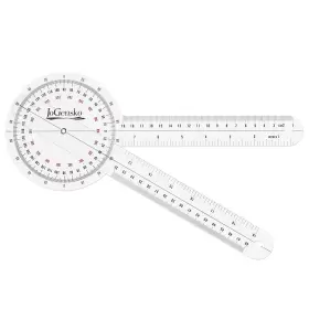 Direct 705353147944 12 Inch Goniometer For Orthopaedic Use 360 Degree Large Size Plastic