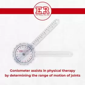 710465376021 EVER READY FIRST AID Goniometer Isom #2