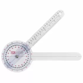 Ever Ready First Aid 710465376021 Plastic 12 Inch Goniometer 360 Degree Isom