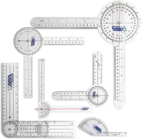 HU-XI-14 Medical Spinal Goniometer Angle Protractor Rul