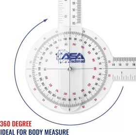 S2-IJZ7-C8RD Goniometer Set Body Measuring Tape Physical #2