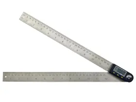 Jyeastz 5429 12 Inch Digital Angle Finder Stainless Steel Protractor Angl