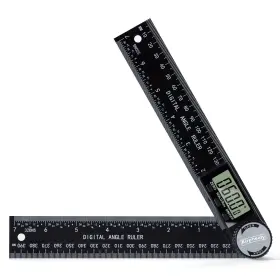Kirphealy Lf401 Digital Angle Finder Protractor 7inch 200mm Gauge Professional Measuri
