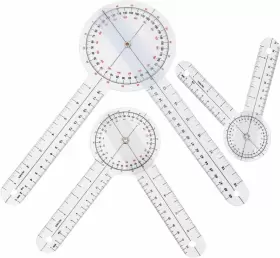 Ngokhing 1688 Goniometer Set 3 Pieces 12 Inch 8 6 Body Measuring Tape - Physical Therapy