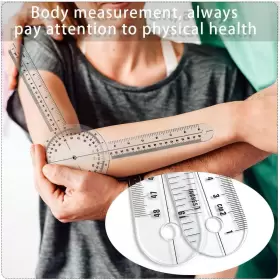 801330 PPGOD Goniometer Transparent Orthopedic Angle Ruler #2