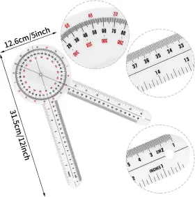 PRASACCO-38192 PRASACCO Goniometer Transparent Orthopedic #2