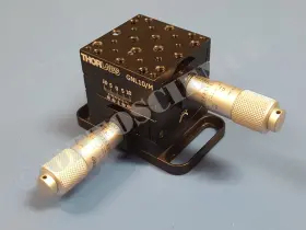 Thorlabs Gnl20/m Dual-axis Goniometer Stage With Micrometers Gnl18/m Gnl10/m