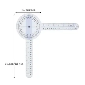 768531762537 YAMHOHO Goniometer Protractor Physical Therapy #2