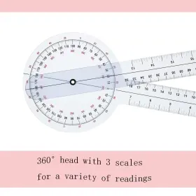 768531762537 YAMHOHO Goniometer Protractor Physical Therapy #3