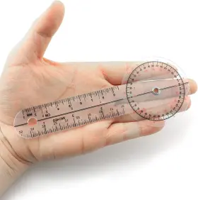 360DPMR-6IN-1 ZZHXSM Goniometer Protractor Medical Ruler #2