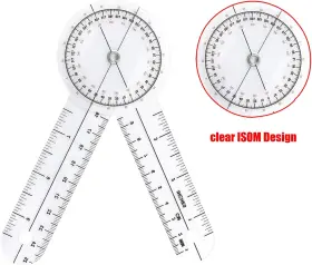 360DPMR-6IN-1 ZZHXSM Goniometer Protractor Medical Ruler #3