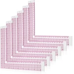 Frienda 2 Pieces Plastic Sewing Ruler L Shaped Clear Right Angle. Fixed Price $10.99.