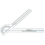 12-1005 Baseline 180 Dg Clear Plstc Pckt Goniomete. Fixed Price $10.00.