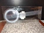 Ever Ready Plastic 12" Goniometer 360 Degree Isom. New In Package.. Fixed Price $7.95.