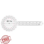 Jogensko Goniometer 12 Inch Orthopaedic Plastic Physical Therapy Ruler. Fixed Price $20.00.
