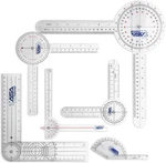 Asa Techmed 6 Pcs 360 12, 8 And Inch Medical Spinal Goniometer Angle Protract. Fixed Price $17.46.
