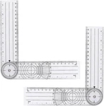 2pcs Clear Plastic Goniometer Quick Angle Protractor Finder Style 1. Fixed Price $9.05.