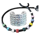 Prestige Medical Stethoscope Charmed Crystal Ice Free Shipping. Fixed Price $13.59.