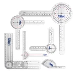 Asa Techmed 6 Pcs 360 12, 8 And Inch Medical Spinal Goniometer Angle Protr.... Fixed Price $23.06.