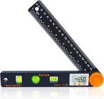 7" Digital Angle Finder Protractor Tool - 0-360 Led Level With Bubble & Ruler. Fixed Price $31.99.